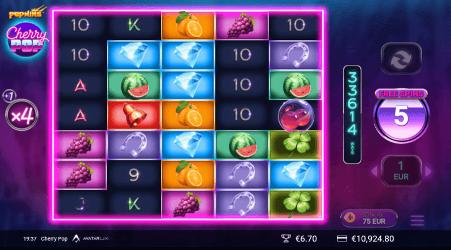 Cherry Pop Free Spins