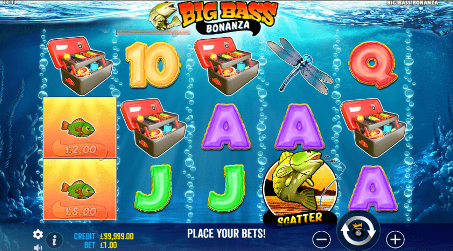 Big Bass Bonanza Jeu