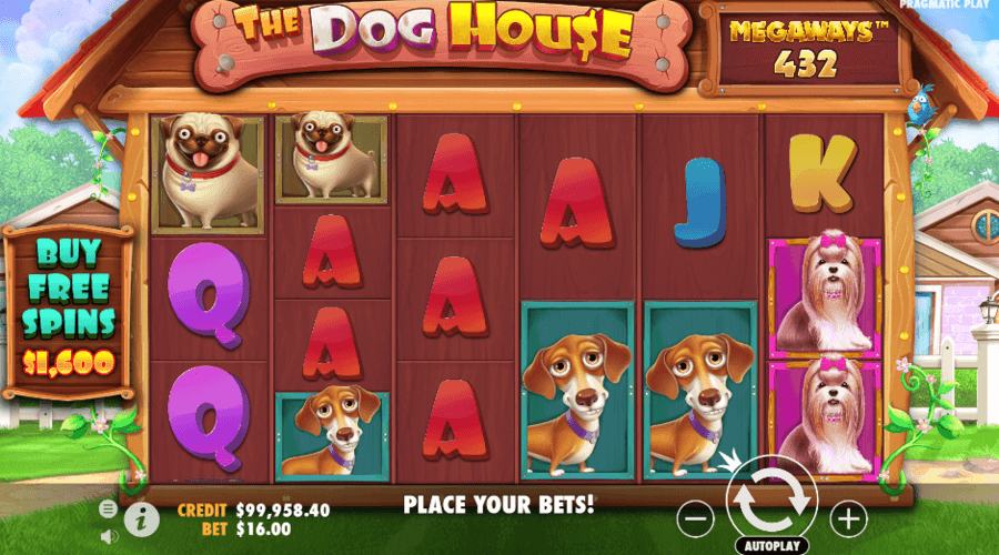 The Dog House Megaways Jeu