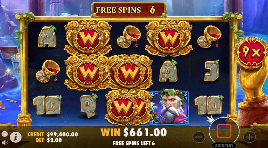 The Hand of Midas Free Spins