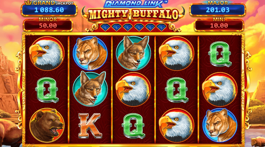 Diamond Link: Mighty Buffalo Jeu