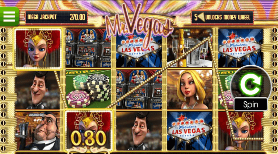 Mr Vegas Jeu