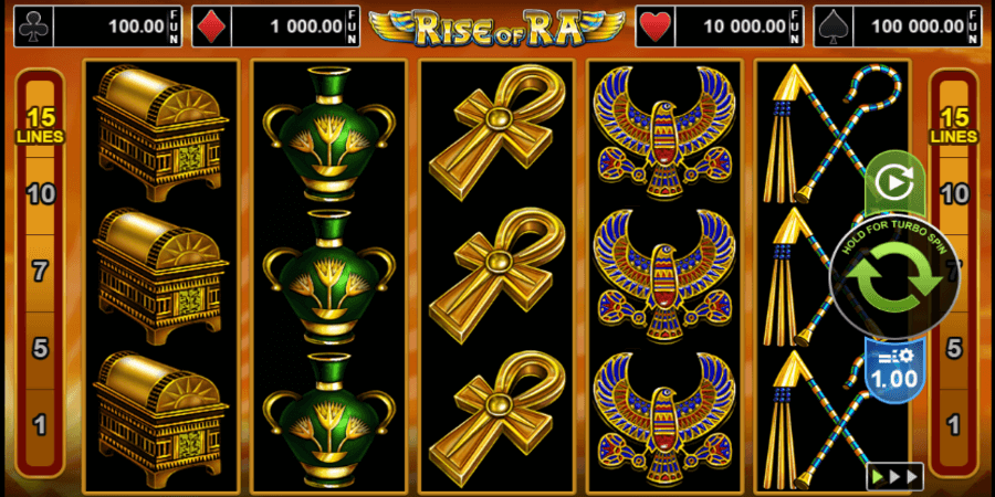 Rise of Ra Jeu