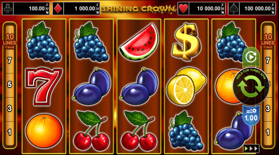 Shining Crown Jeu