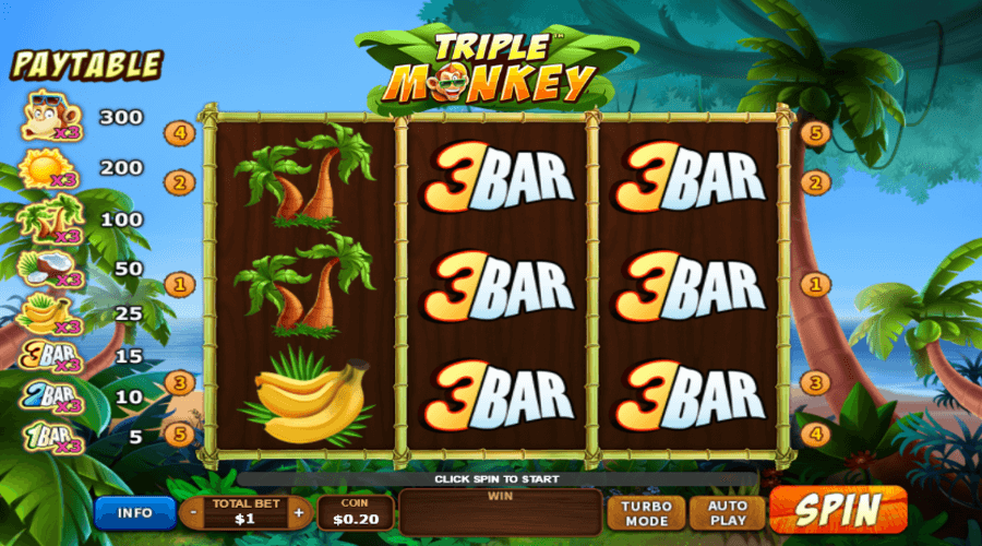 Triple Monkey Jeu