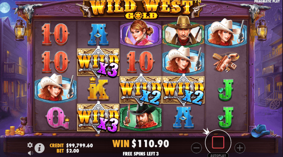 Wild West Gold Free Spins