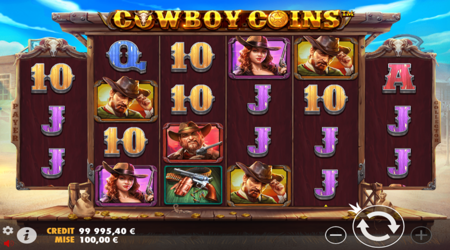 Cowboy Coins Jeu