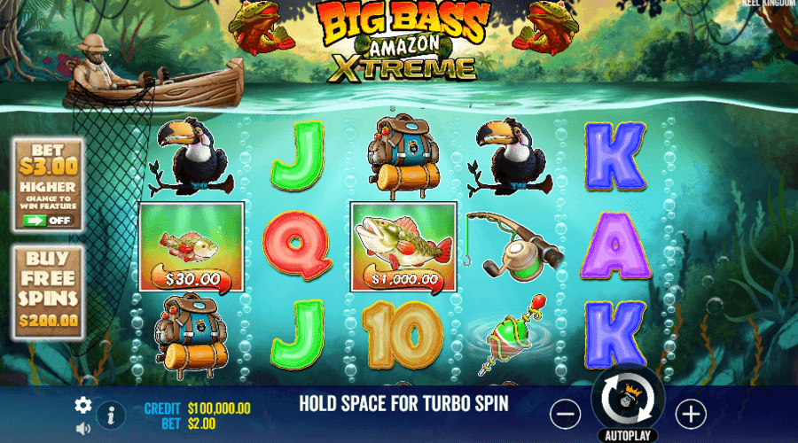 Big Bass Amazon Xtreme Jeu