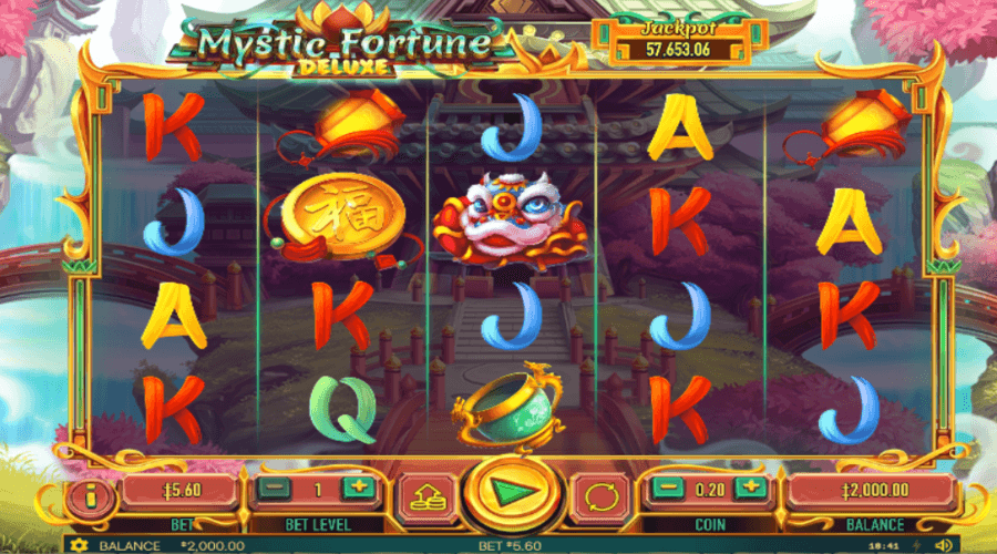 Mystic Fortune Deluxe Jeu