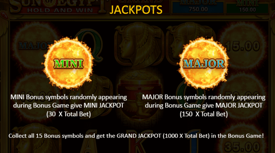 Sun of Egypt Bonus