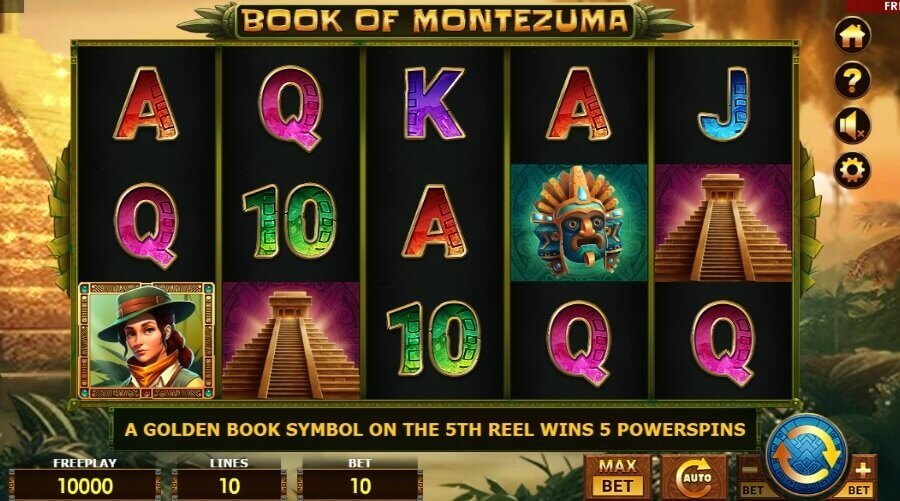 Book of Montezuma jeu