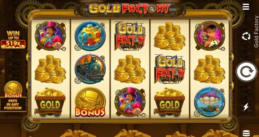 Gold Facrtory jeu