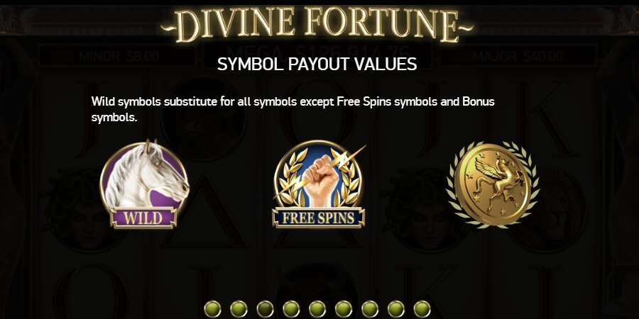 Divine Fortune Free Spins